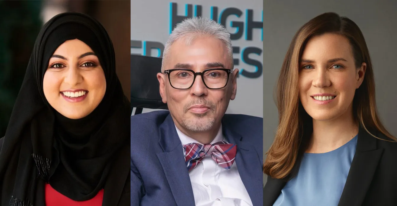 Hanna Chandoo (Hadsell Stormer), Andrés J. Gallegos (Hughes Socol Piers) and Erin Pulaski (Rudy, Exelrod, Zieff)