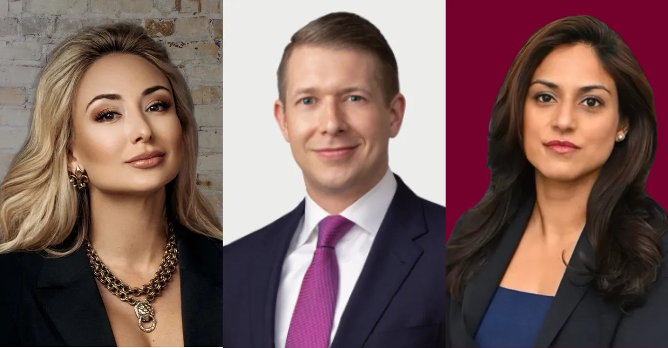 Reagan Charleston Thomas (Aylstock Witkin), Ben Betner (Gibson Dunn) and Priyanka Timblo (Holwell Shuster) are among this year's honorees.